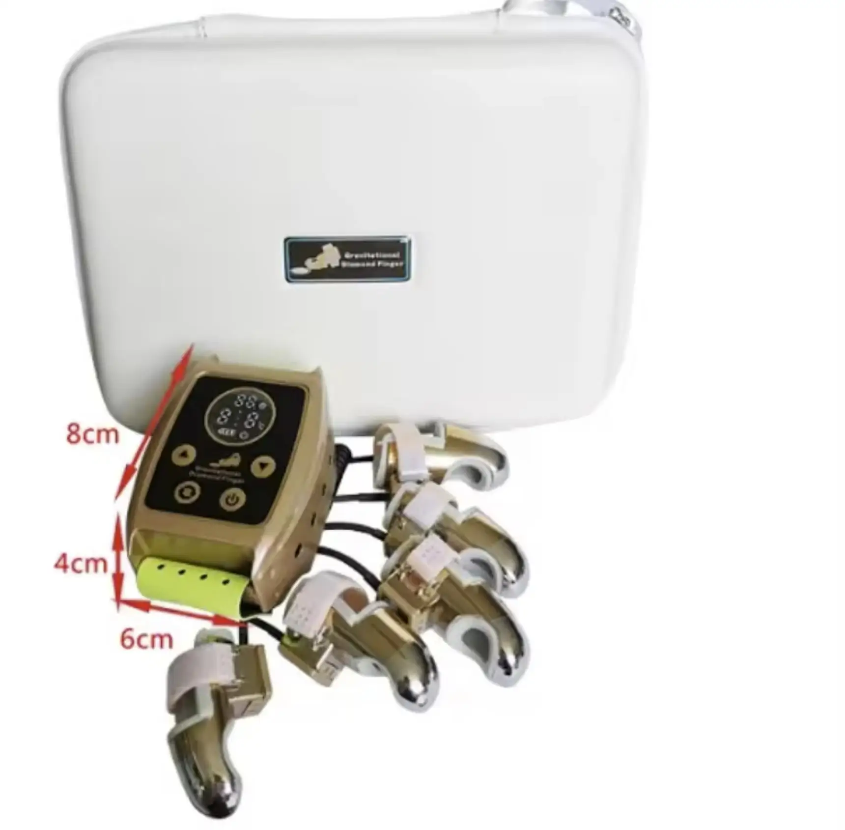 Face Lifting Radio Frequency Microcurrent Golden Finger RF EMS Beauty Machine