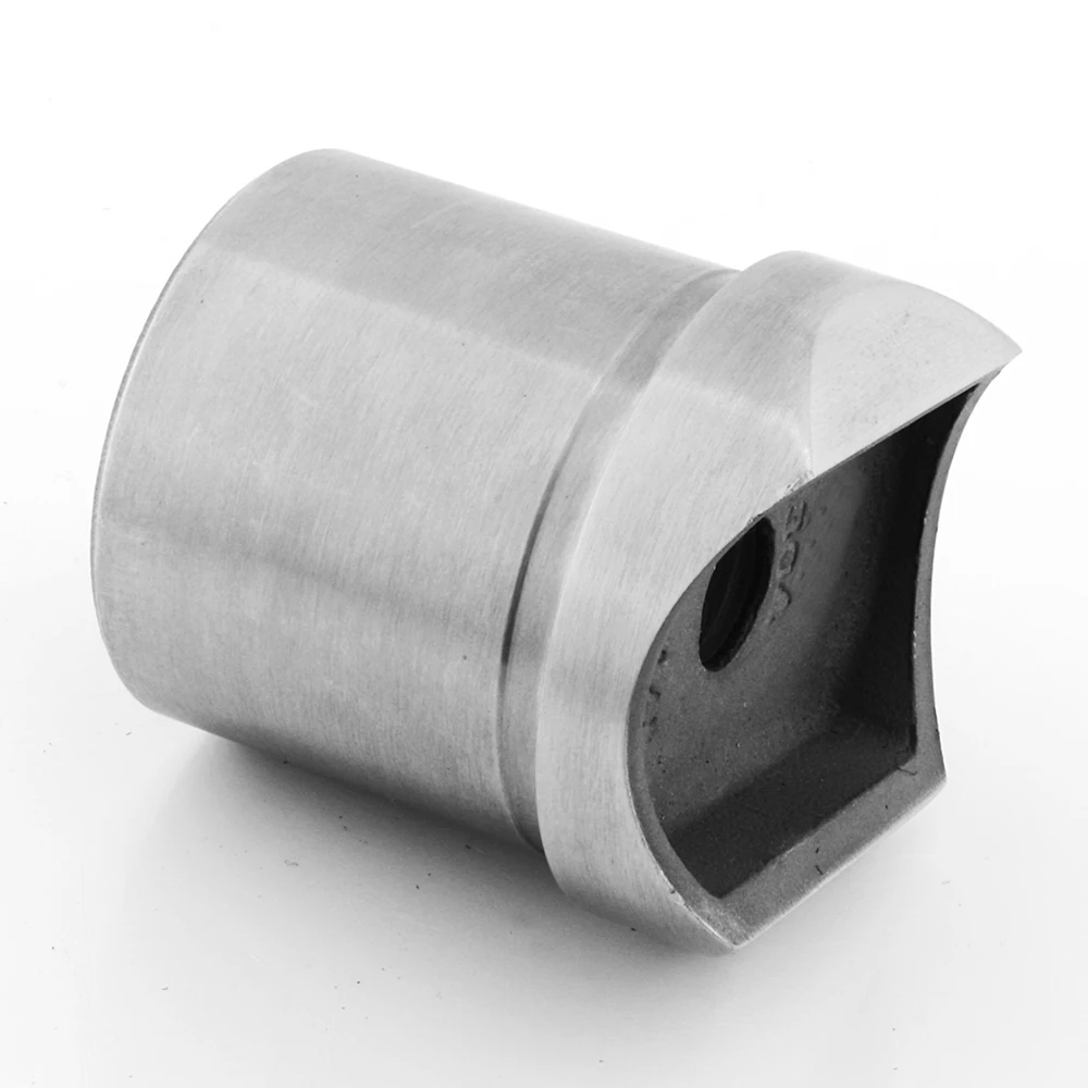 Vinmay Hot Sale Exterior Balustrade Handrail Railing ASTM A554 Welded Tube Fittings Stainless Steel Tube Connector Bracket