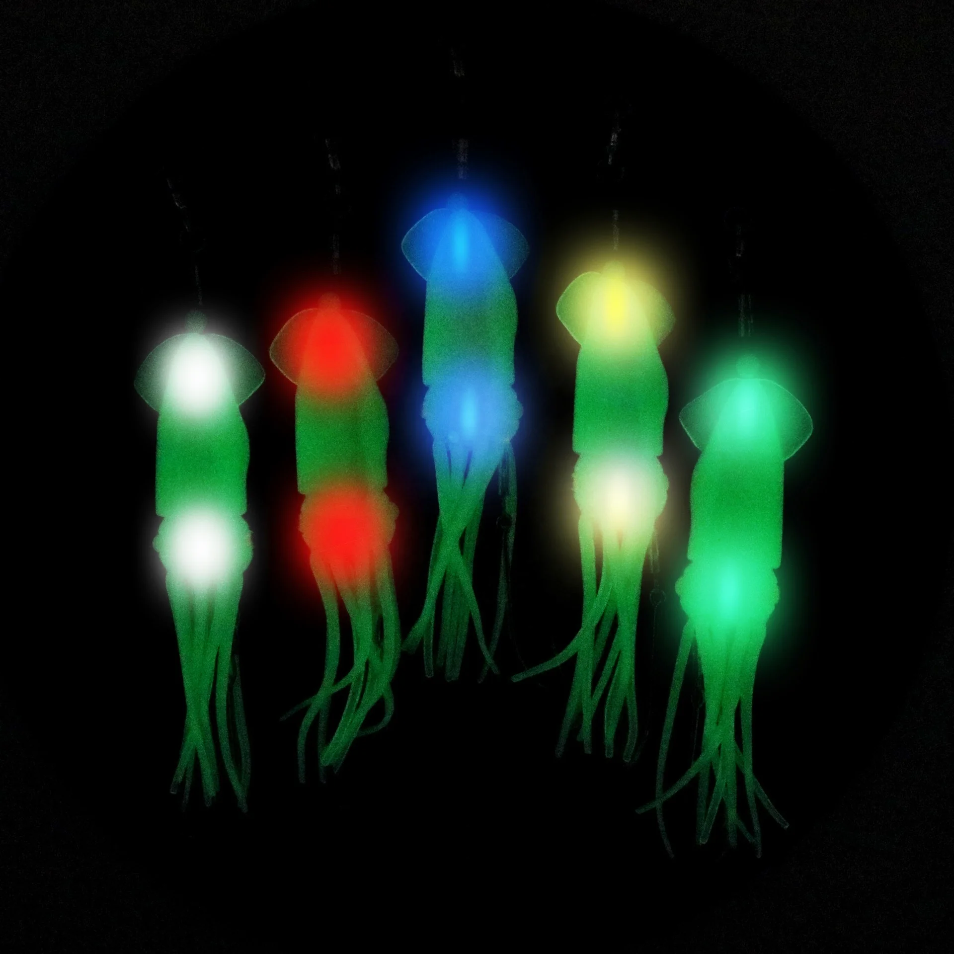 Artificial soft bait 5 colours 12cm Octopus Lead Head Slow Jigging Squid Lure with Assist Hook Octopus Fishing Lure