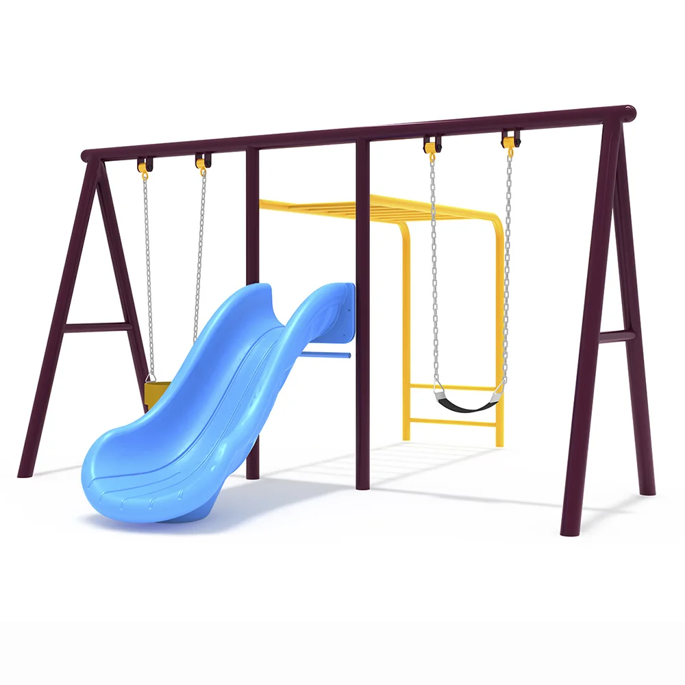 Пластиковая горка для игровой площадки для детей и взрослых