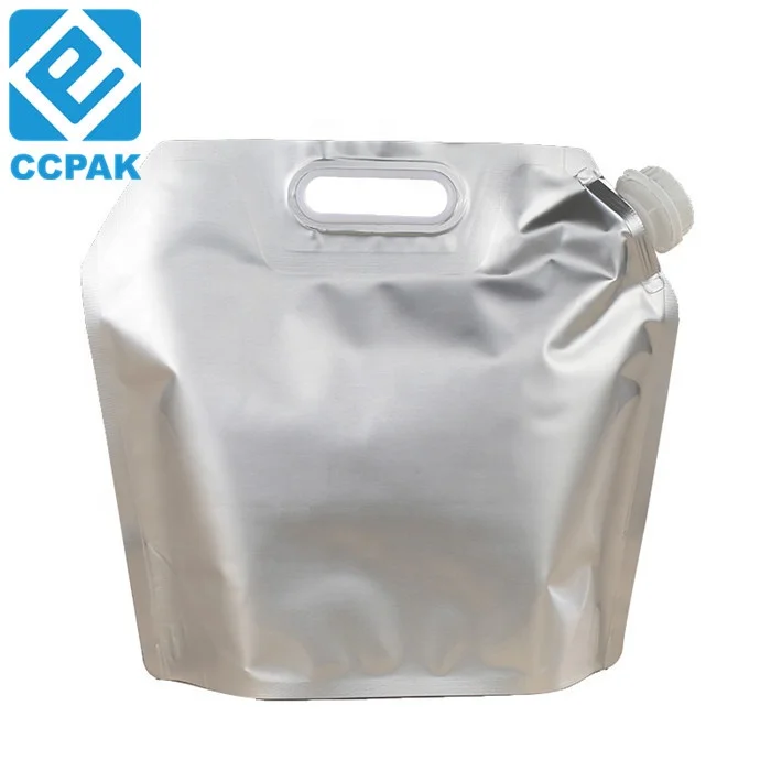 Высококачественные пакеты для воды, пива, супа, сока, молока, риса, соуса с верхней ручкой из алюминиевой фольги с пластиковым покрытием