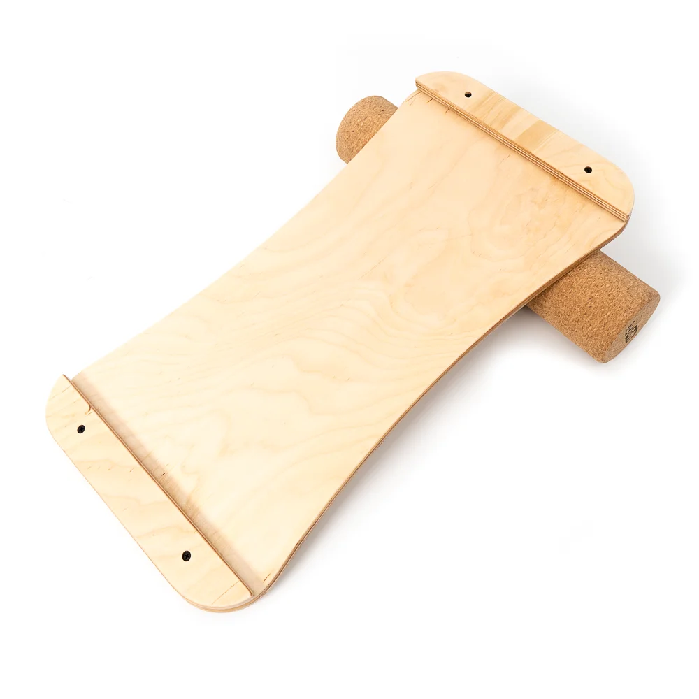  Custom High Quality Wooden Fitness Balance Board Sliding