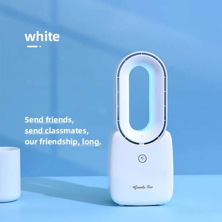 Dropshipping Portable Bladeless Stand Air Conditioners Fan Handheld Portable Mini Bladeless Fan