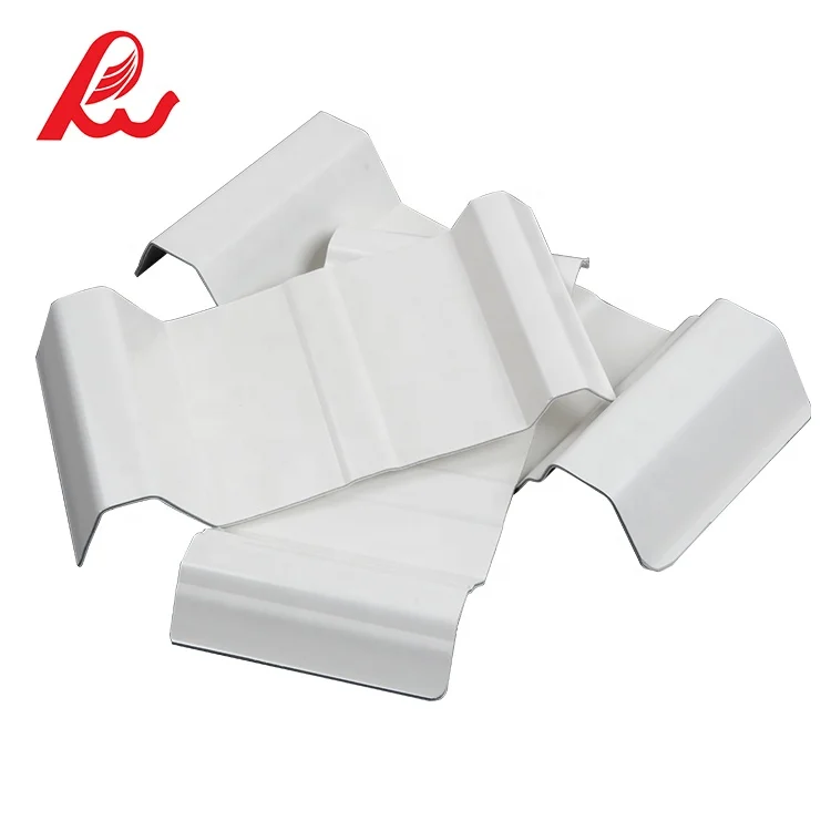 New design hot in 2023 Roundwave apvc roof tile pvc roof tile