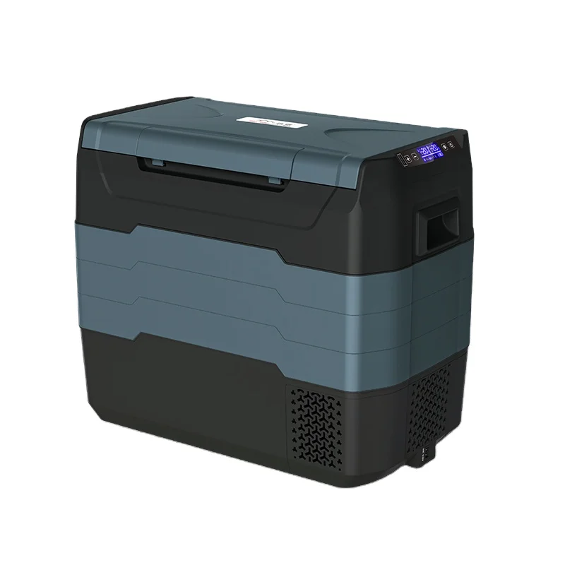 WAYCOOL TE55 50L 12V/24V AC100~240V Customized Car Fridge for Car Battery Charge with Compressor for Outdoor Camping and cars