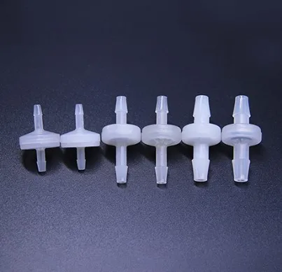 Special offer Long hose barb PP plastic diaphragm check valve