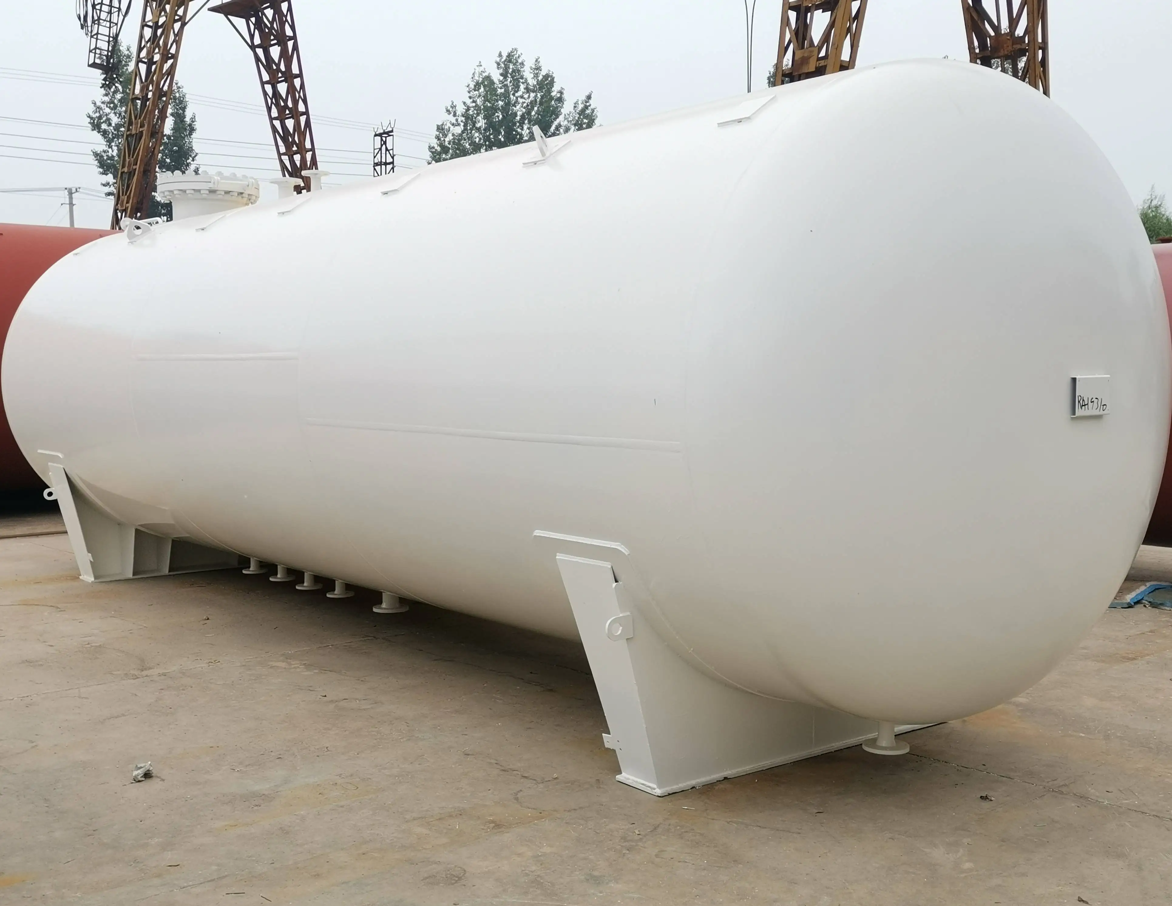 Промышленный резервуар для сжиженного нефтяного газа 50 тонн емкость хранения 120 куб. М от китайского