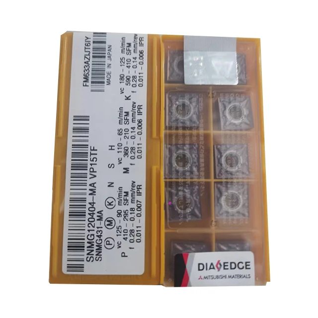 
CNC carbide lathe insert SNMG120404 MA VP15TF for cutter 