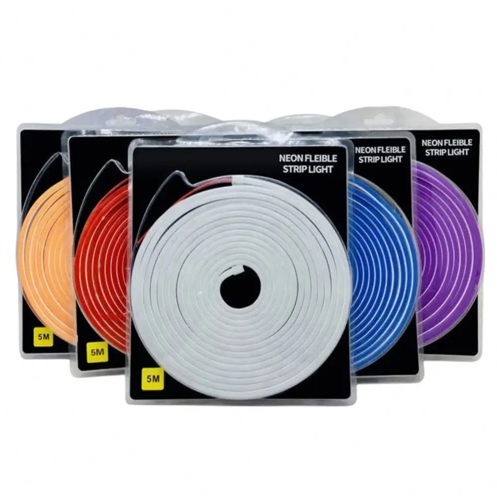 Various Colors Flexible Flex Aluminum Profileflex Silicone Neon Ip65 Waterproof Profile