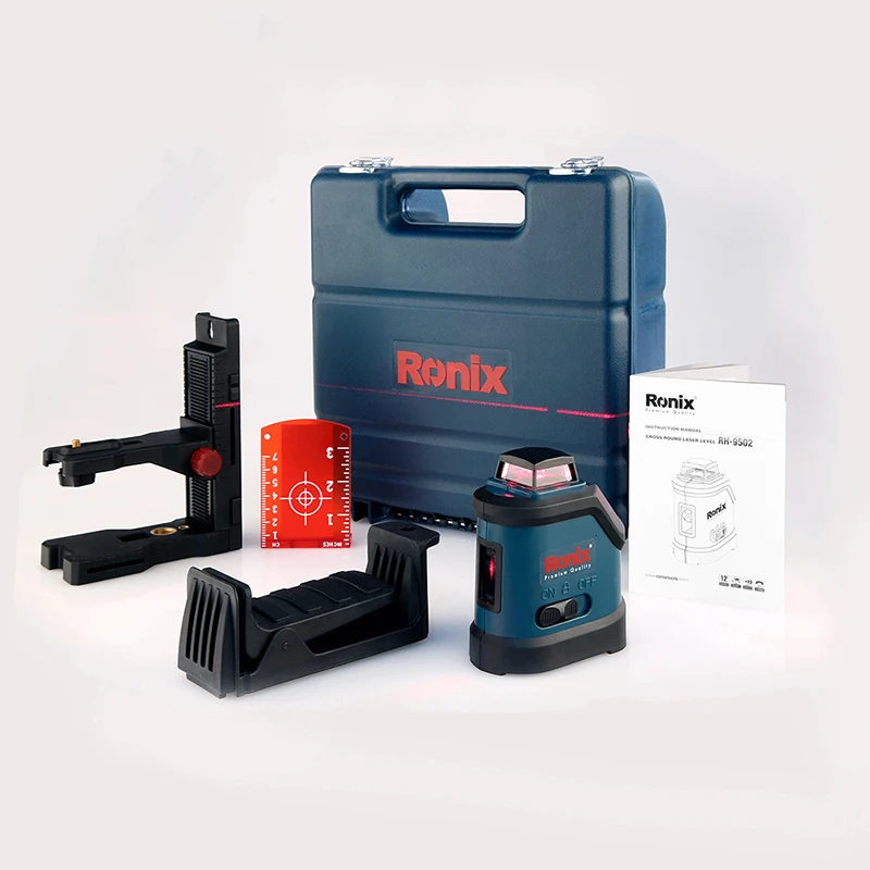 Ronix RH-9502 for Professional 360 Degree Machine Rotary Laser Level V Line Laser Level