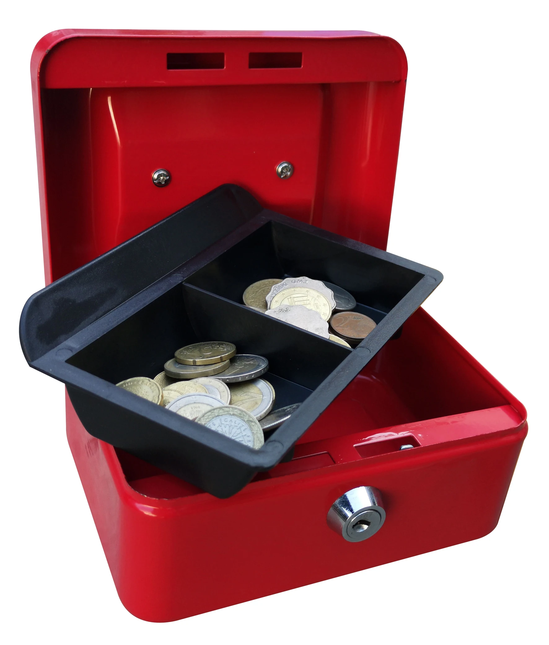 Сделанный на заказ высококачественный стальной ящик для хранения денег и