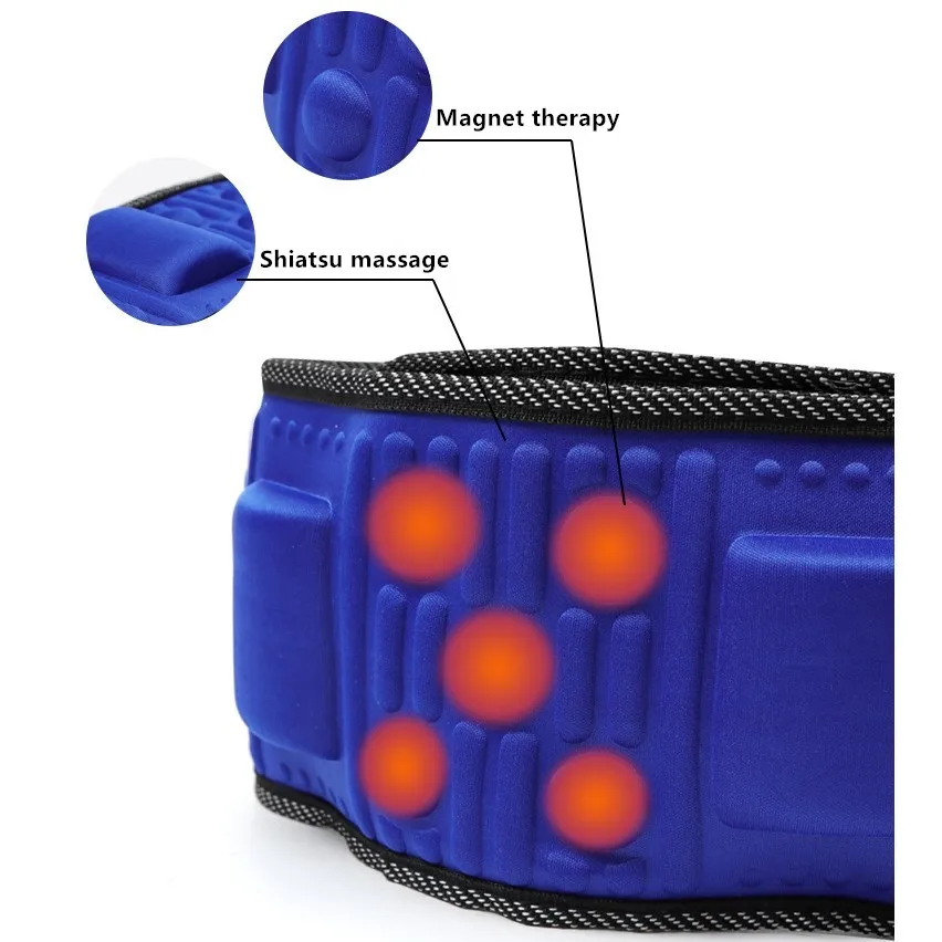 X5 super slim waist trimmer heating massage belt for body slimming