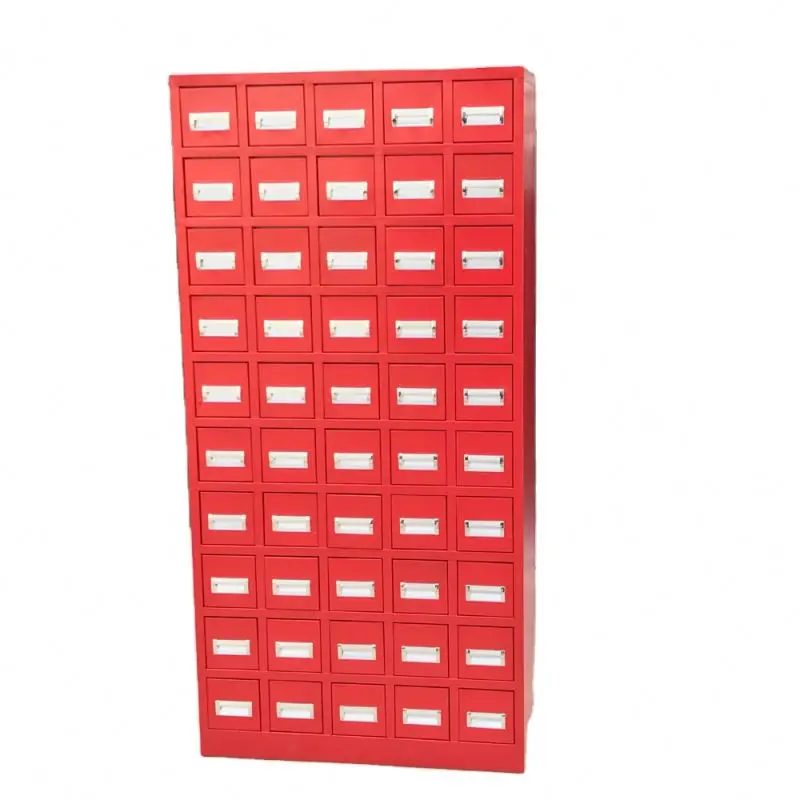 Steel Multi-Drawer Hospital Pharmacy Drugstore Traditional Chinese Herbal Medicine Storage Cabinet