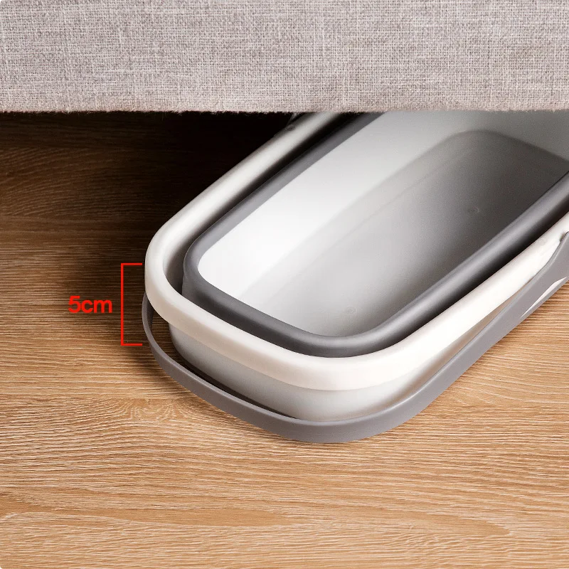 Jesun 5L Foldable Silicone Bucket 1.3 Gallon Small Portable Folding Collapsible Bucket for Outdoor Garden Camping Fishing Car