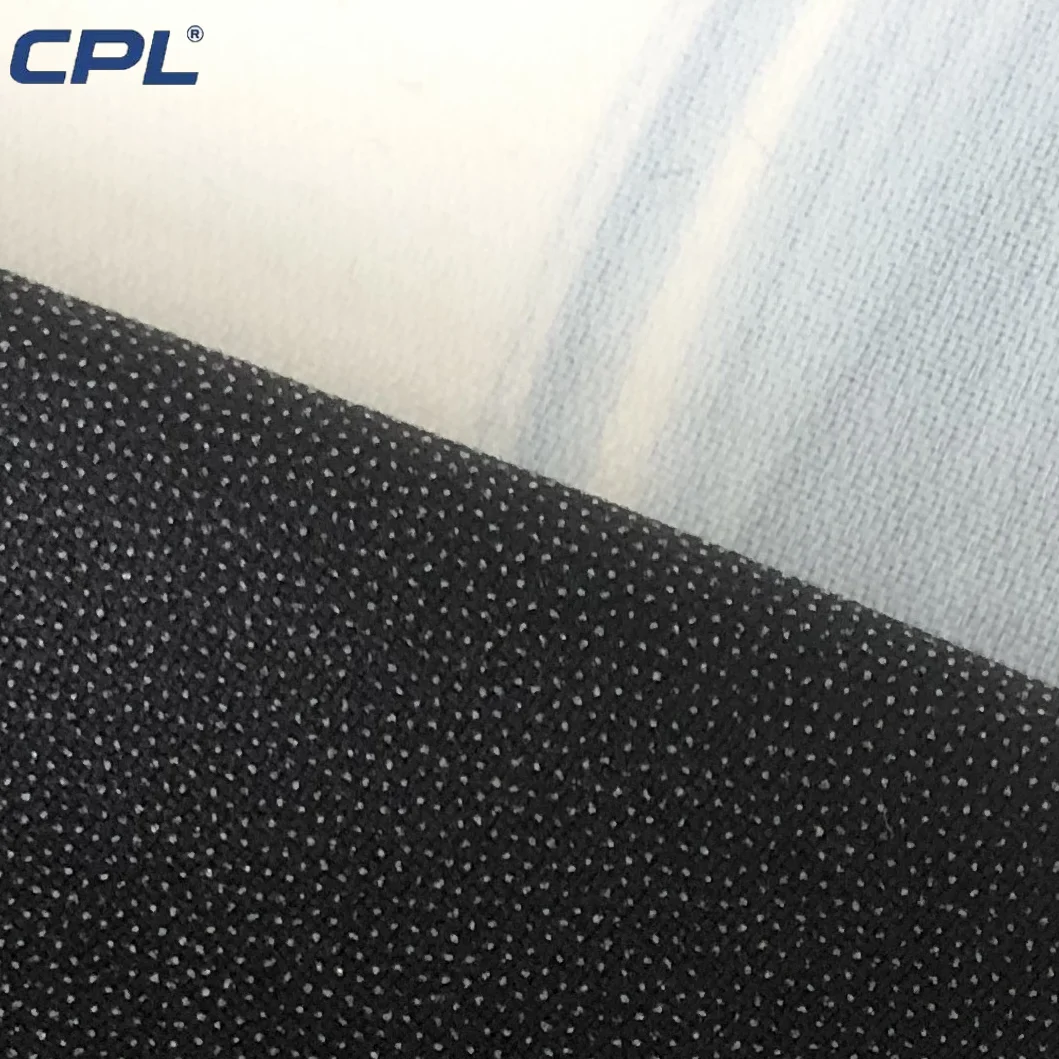 Factory Supply Attractive Price Heavy  weight Woven Fusible Interlining in china