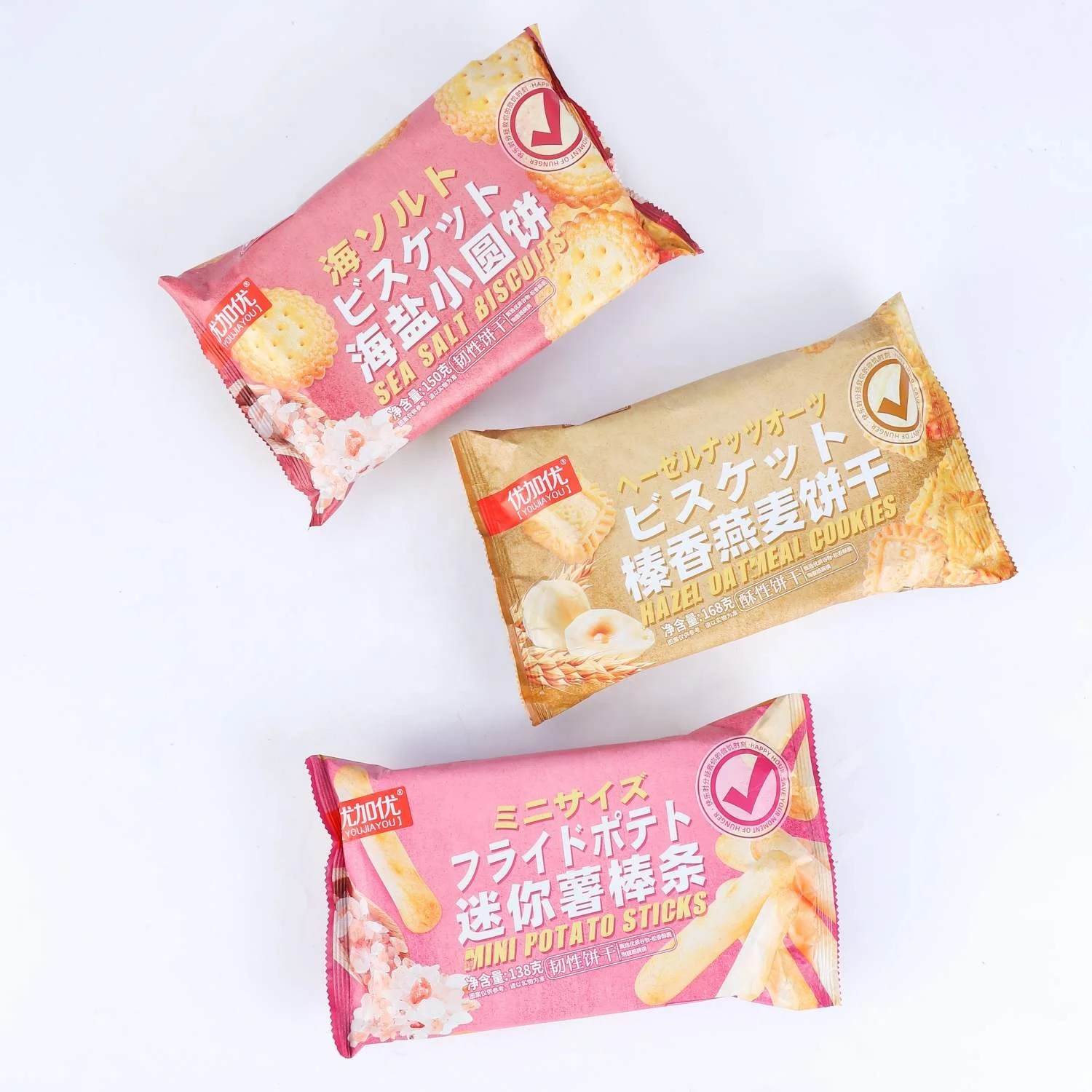 Manufactures wholesale Supply Crisp Biscuits Sweet Fermented Cake Healthy muti-flavors Biscuits and cookie