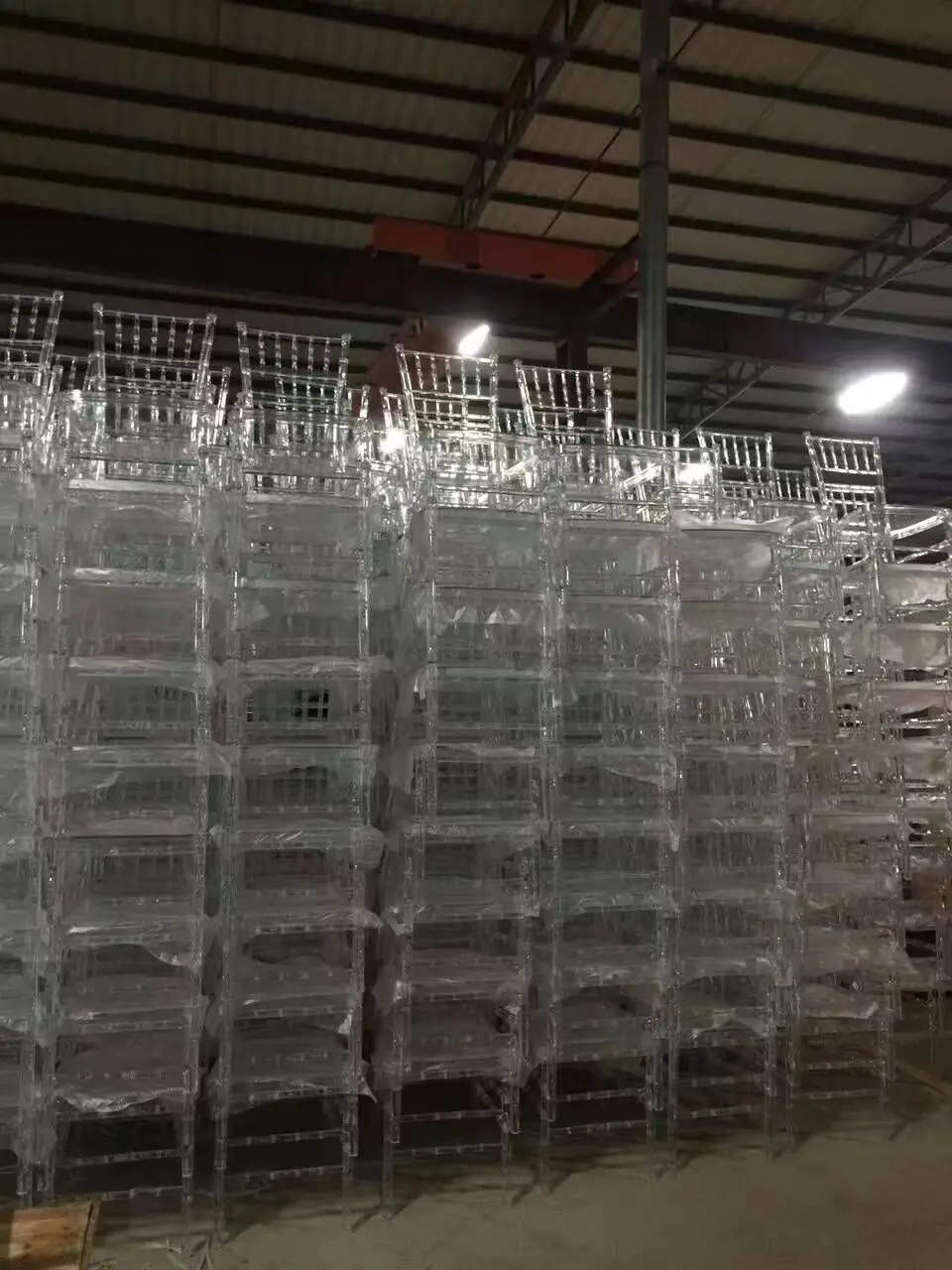 Wholesale Stackable Clear Resin Acrylic Plastic Events Wedding Transparent Chiavari Chair For Party