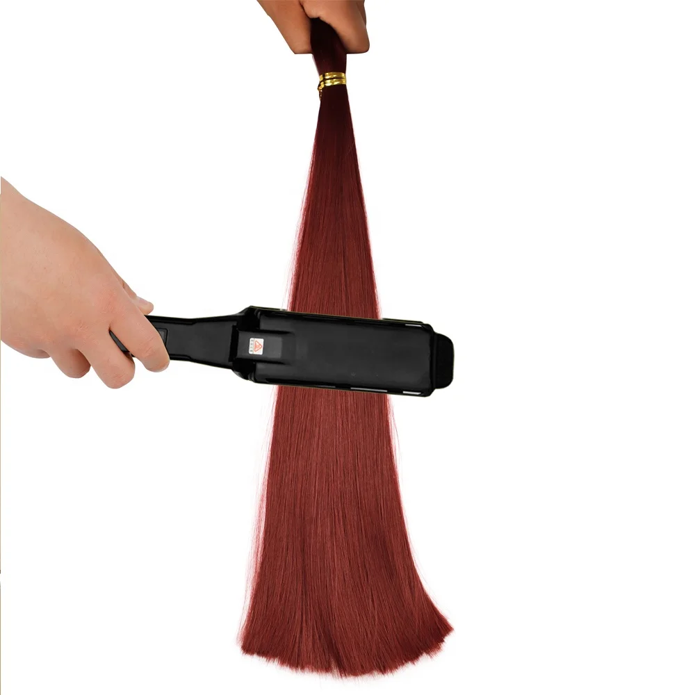 B5 Full Dull High Temperature Resistance Fiber Synthetic Human Hair Extension Raw Material Bundles Synthetic hair fiber