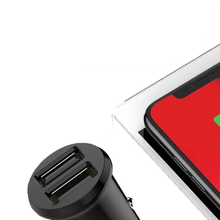 New 4.8a dual usb car charger mini 3.1a dual port car charger manufacturer