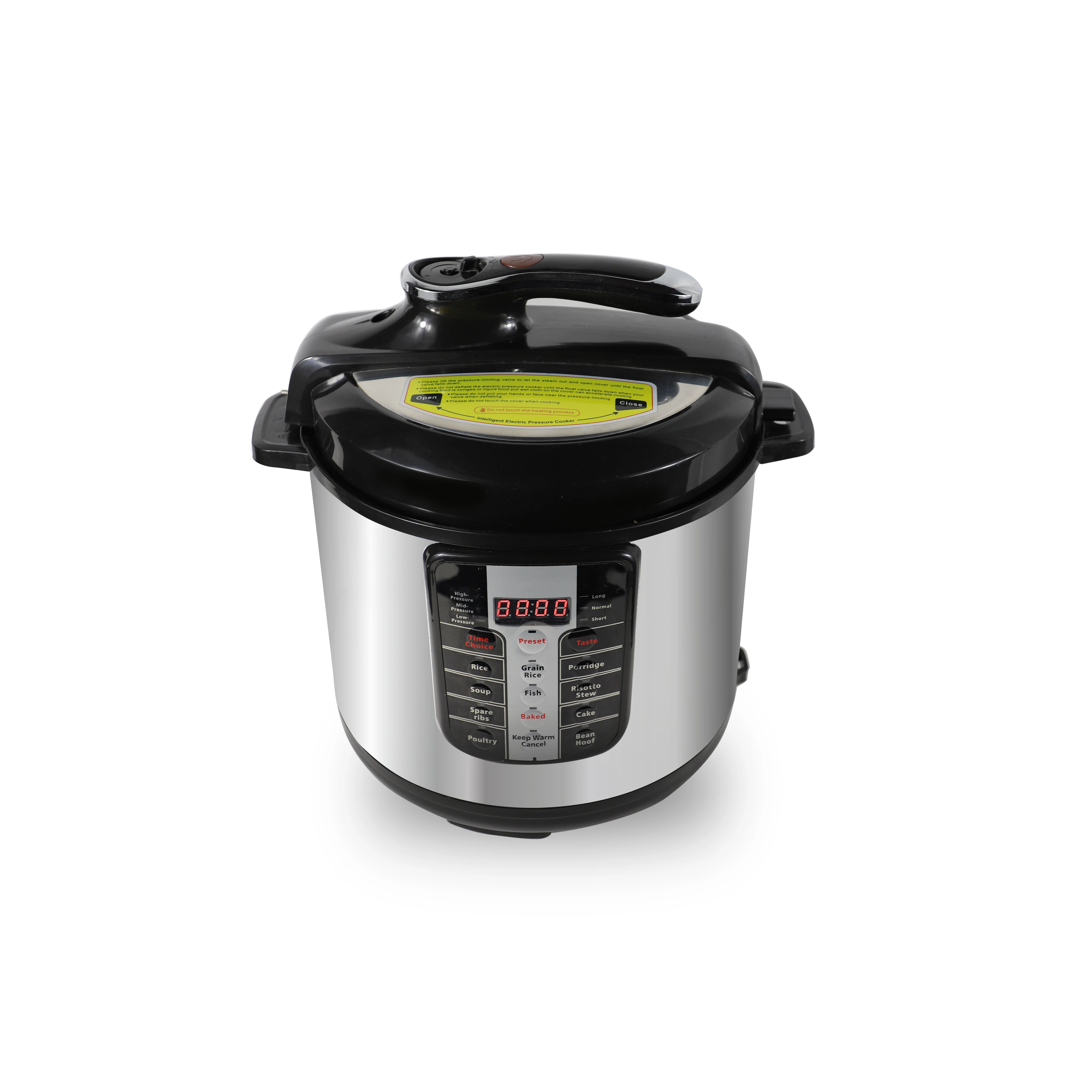 4L New Design Hot-selling Multifunctional Electric Pressure Cooker with Non-stick Aluminum Coating