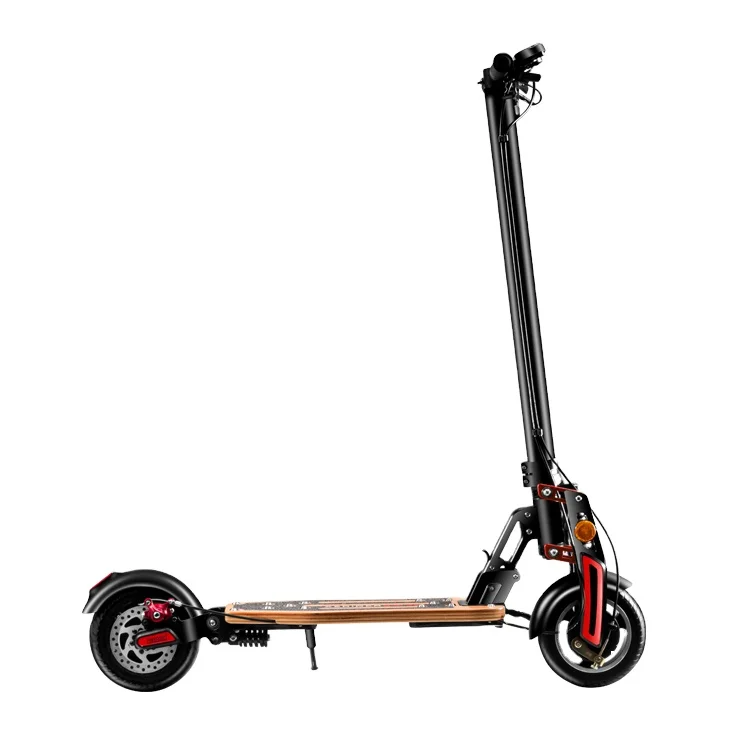 30-40 KM long range lithium battery drive portable electric scooter with brushless motor dual suspension