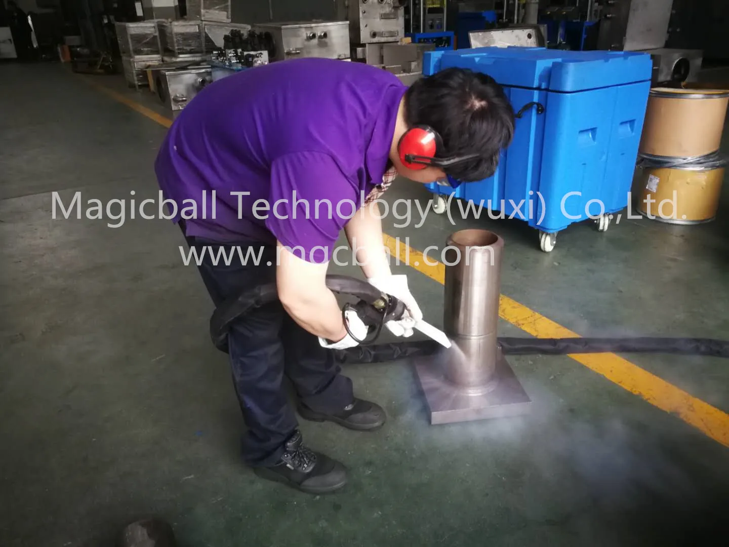 dry ice clasting making co2/  yongjie dry ice blaster cleaning machine co2/dry ice blaster/co2