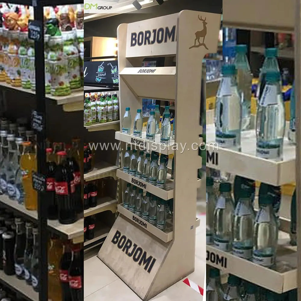 4-слойная витрина для винного магазина