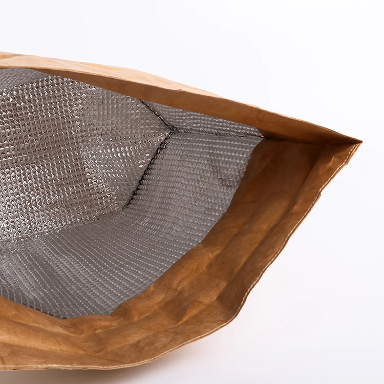 Custom waterproof Dupont tyvek cooler lunch bag