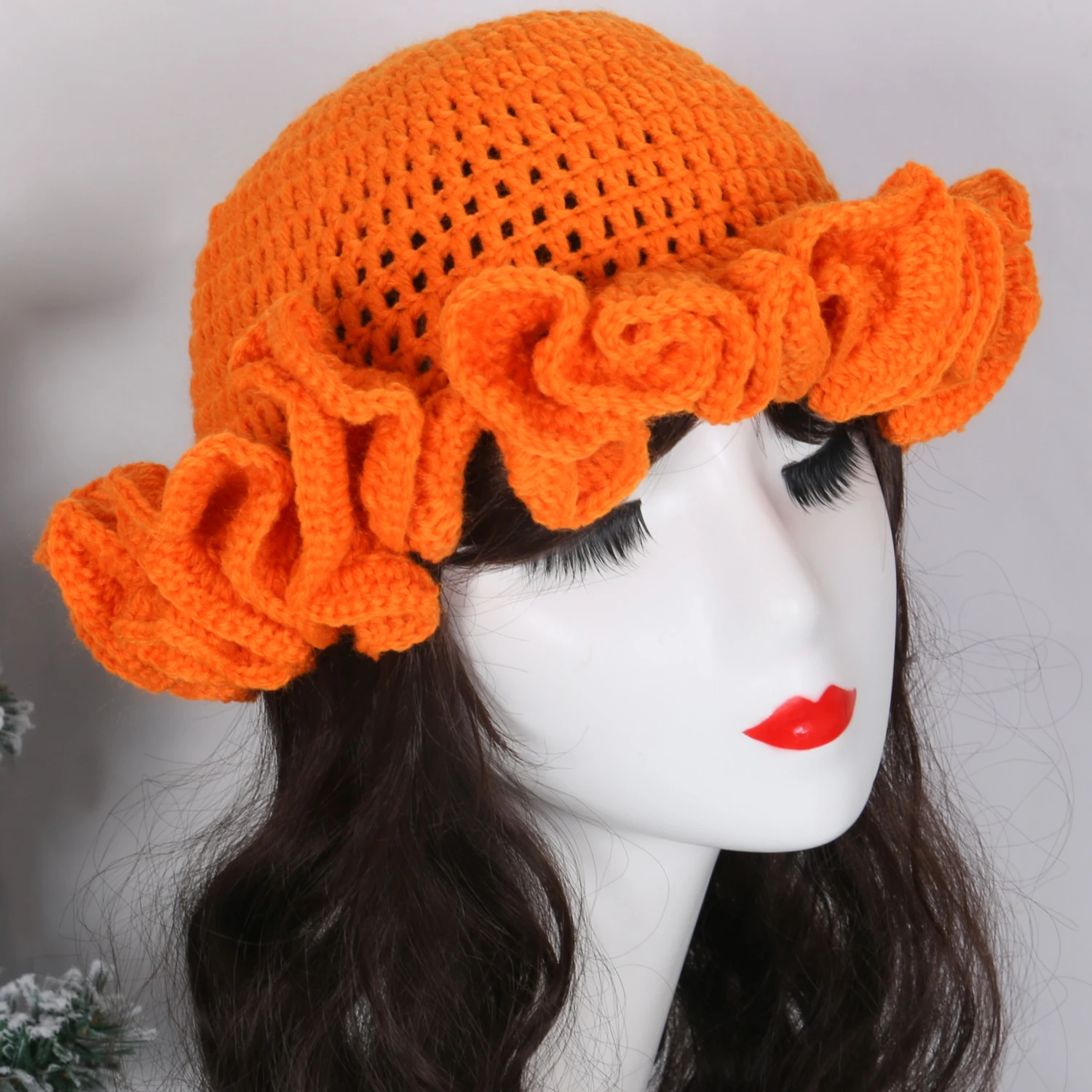 Ready to ship factory 59 COLORS candy color cute knitted sweater fashion women hats
