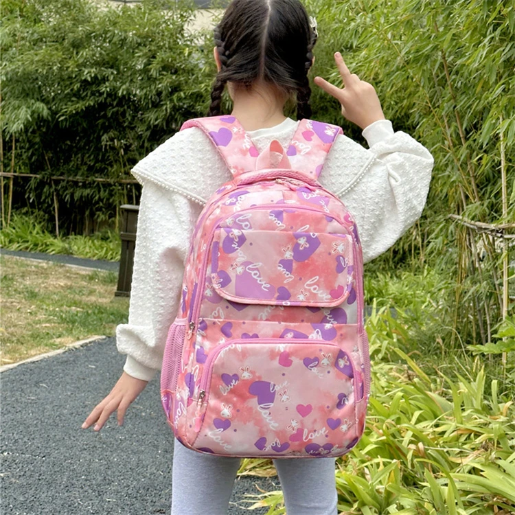 China custom lightweight ripstop nylon waterproof school bags backpack girls