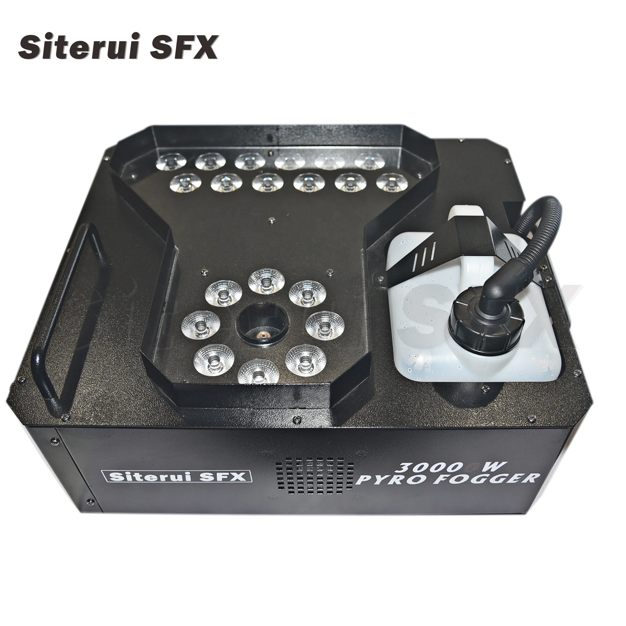 SITERUI SFX High-grade and Custom  Smoke Machine Powerful 3000W LED Vertical  Fog Machine for DJ Party and Disco