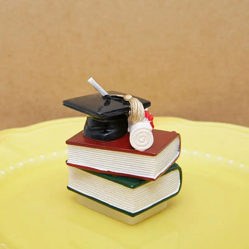 
Best Quality Chinese Manufacturer Graduation Candle Book Model With Gifts 