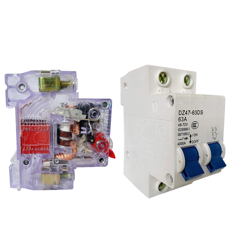 Good quality 32A 40A 63A electric scooter electric tricycle electric bicycle Miniature Circuit Breaker with holes MCB