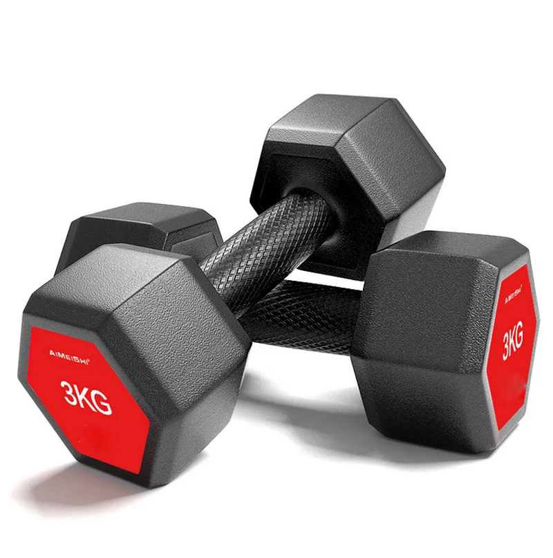 
Factory Price Strength Exercise Fitness Gyro Ball Gym Rubber Dumbbells with LED Flash Light 
