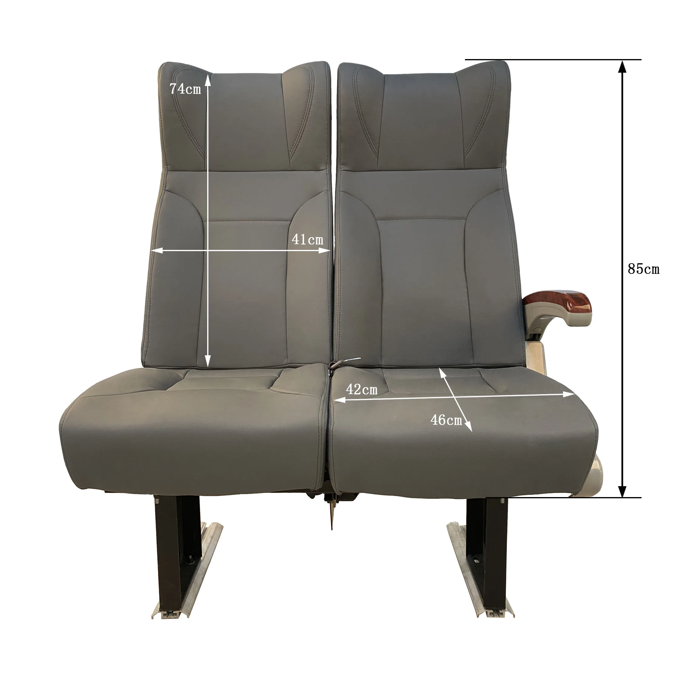 Custom made Universal bus seat adjustable Car PU Leather Seats