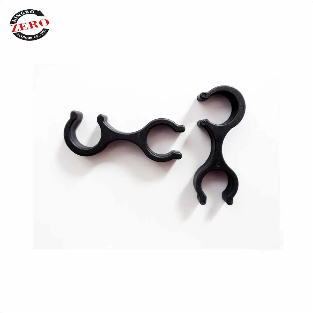 
Hiking Pole Clips Walking Stick Holders 8 Shaped Trekking Pole Buckle Poles Rod Connectors for Hiking Camping Travelling 