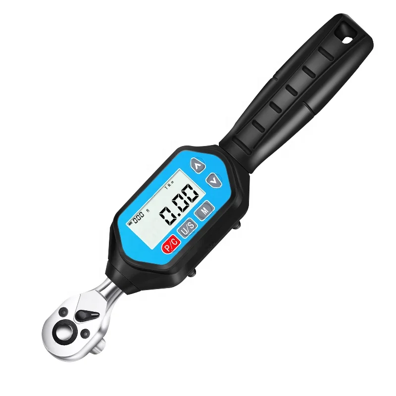Adjustable 3/8 1/4 1/2 Digital Torque wrench with LCD Display high accuracy precision  Wrench for Motorcycles