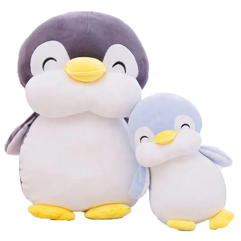 SS Wholesale Cut Fat Penguin Doll Soft Down Cotton Plush Toy Kids Gift Hugging Throw Pillow Toy