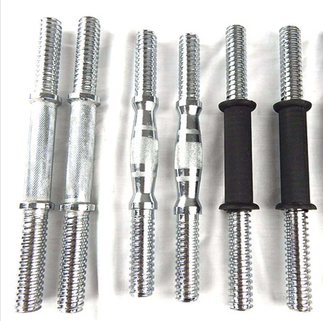 Dumbbell Handle Bar High-quality Chrome Dumbbell Bar Weightlifting Gym Weight Barbell