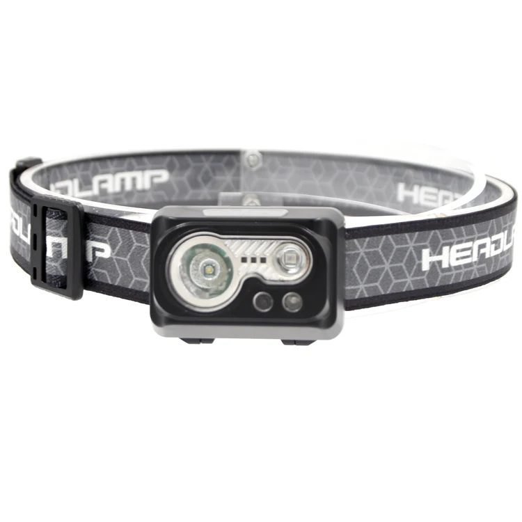 3w led running reading headlamp induction emergency waterproof usb rechargeable motion sensor headlamp