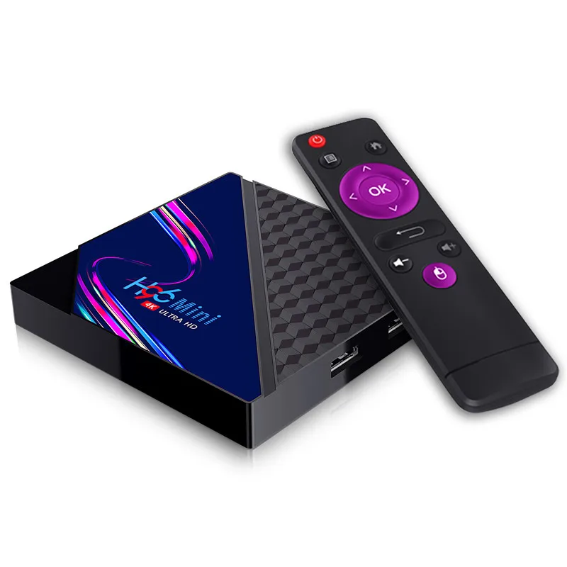 Новая модель H96mini V8 Android 10 Tv Box 3D 4K Rockchip RK3228A 2 4G Wifi H.265 HEVC Smart
