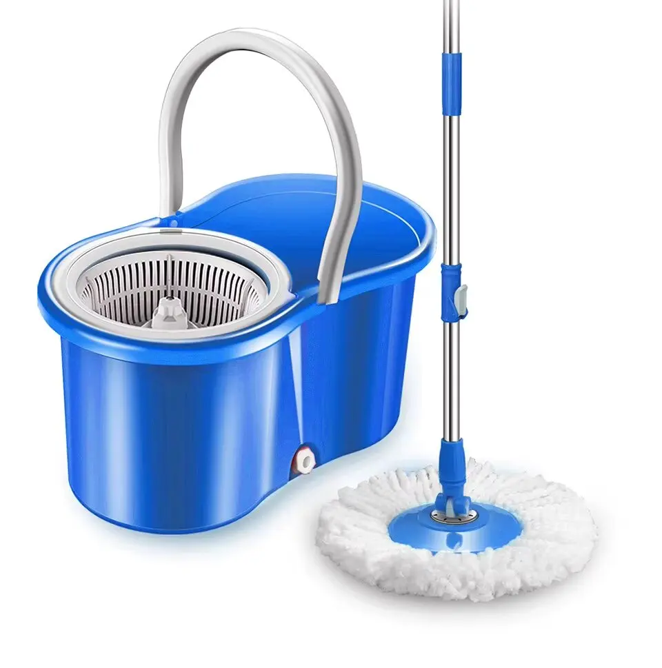 2 in 1 spin bucket mop 360 automatic with buckets handsfree microfiber