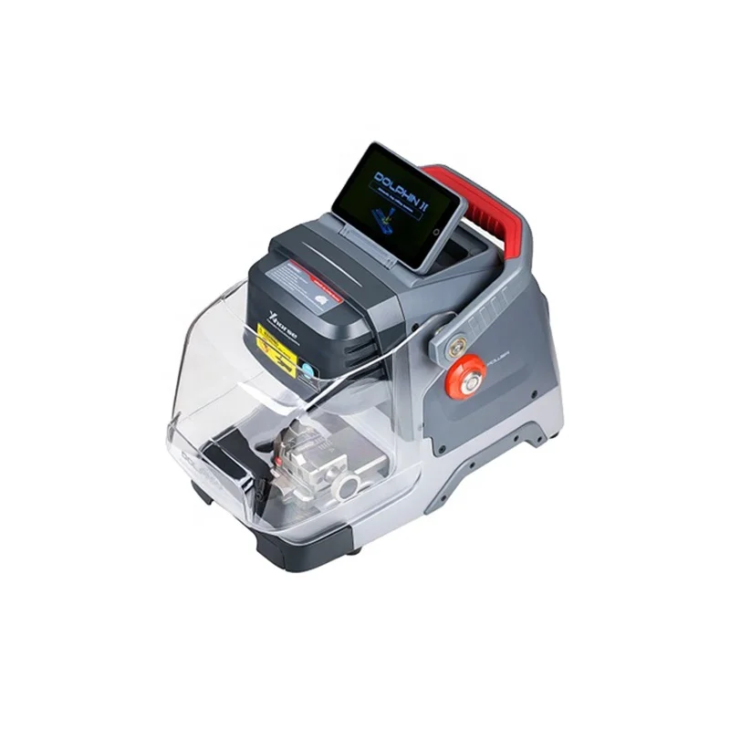 XP-005L Xhorse Dolphin II XP005L Duplicate Key Cutting Machine Portable Locksmith Tools for All Key Lost with Adjustable Screen