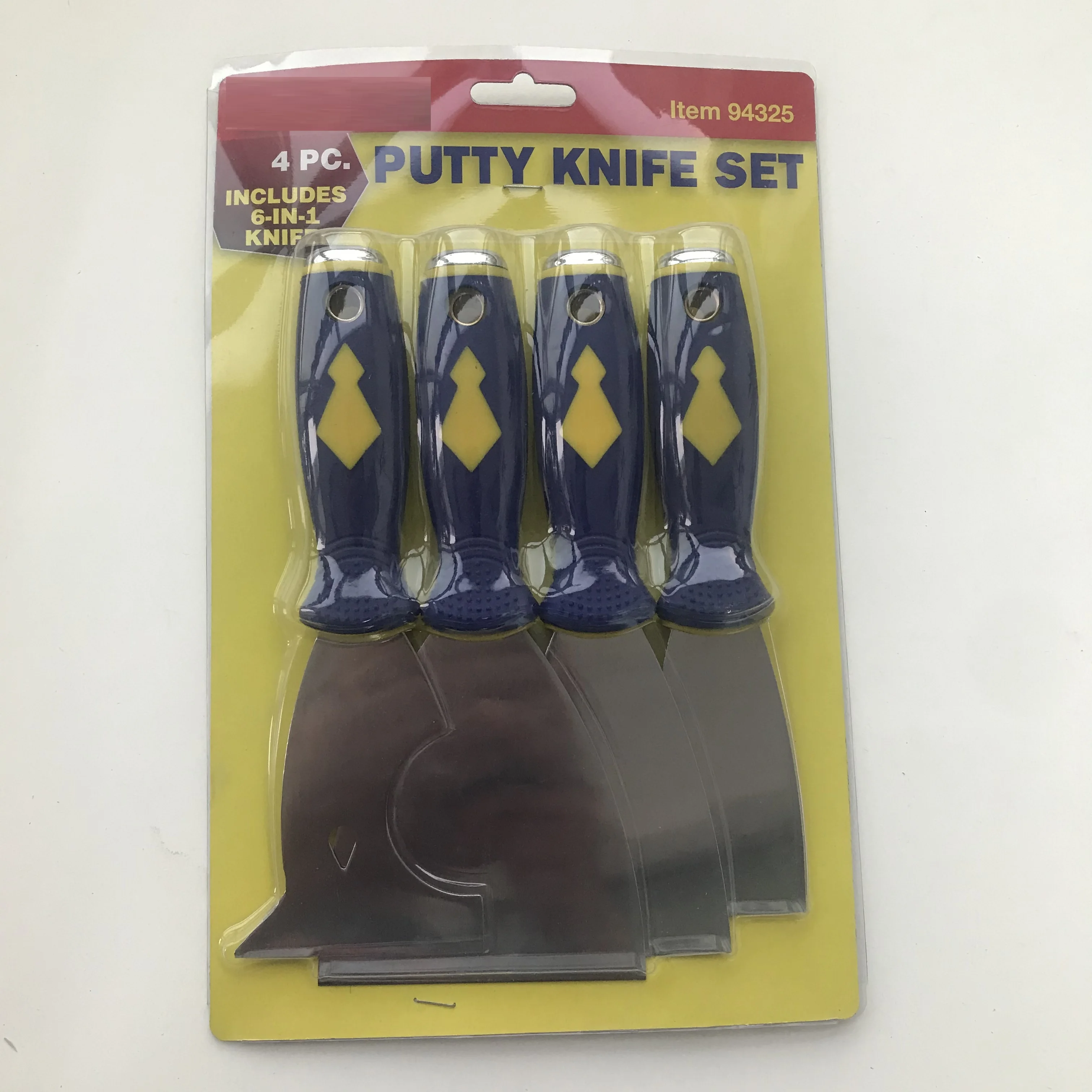 3PC STAINLESS STEEL DRYWALL TAPING KNIFE JOINT PUTTY SPACKLE DIY PLASTER TOOLS