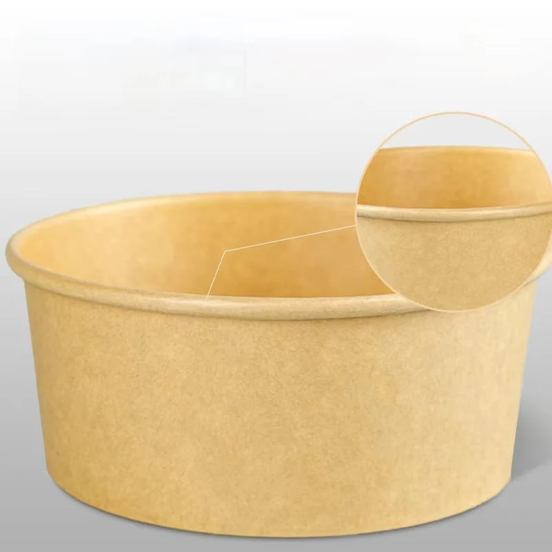 Raw material for paper cup single double PE coated PLA coated customized logo printing paper bowls