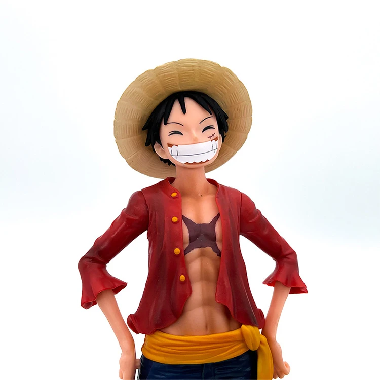 Hot Sale Products 26.5cm d Luffy PVC Action Figures Luffy Cartoon Character Model Anime Figure Toys  Anime Resin Model Toy