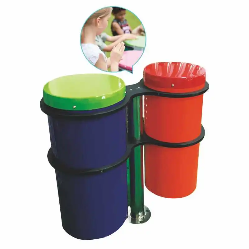 Лидер продаж, детский набор музыкальных инструментов для улицы, пластиковый барабан, музыкальная игрушка со звуком