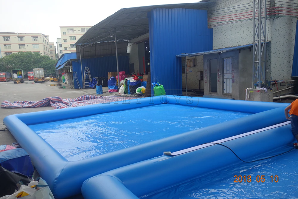 0.9mm pvc swimming pool customized size ground water park pool