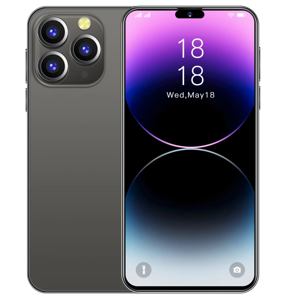 Смартфон i14 Pro Max 8 + 256 ГБ 6 7 дюйма 4/5 ГГц