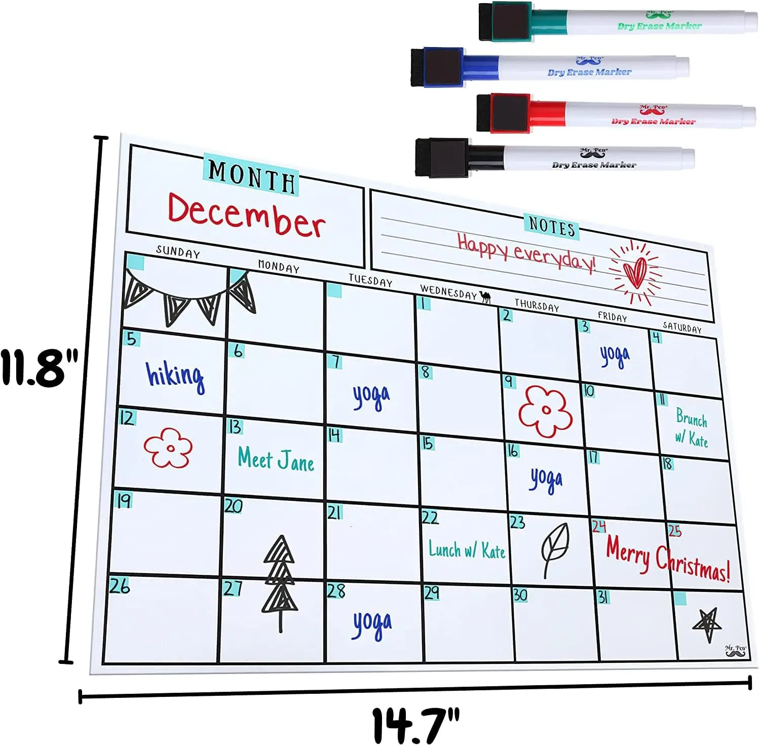 Custom Magnetic Budget Calendar Magnetic Habit Tracker Calendar Magnetic Reward Chart Calendar for Fridge